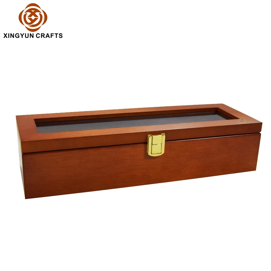 Wooden Watch Packing Box Wood Bangle Gift Package Box Manufacturer Brown Wood Item