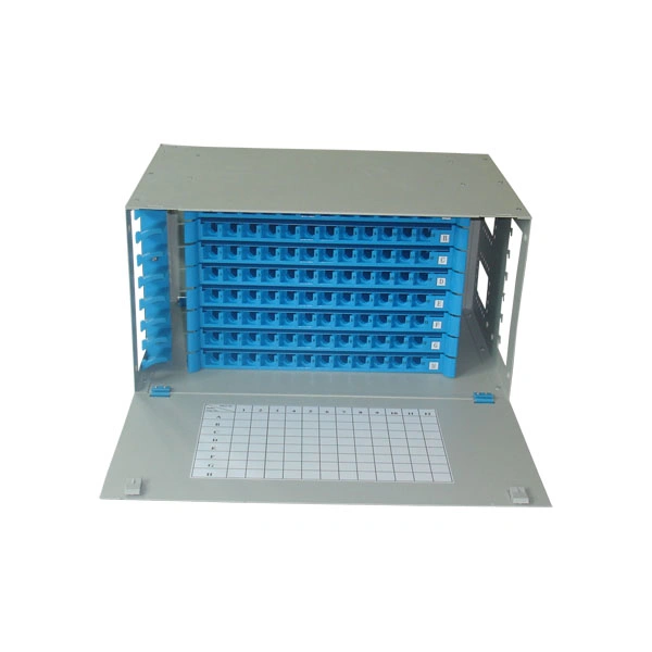 19'' 144 Cores Fixed Rack-Mount Fiber Optic Distribution Frame