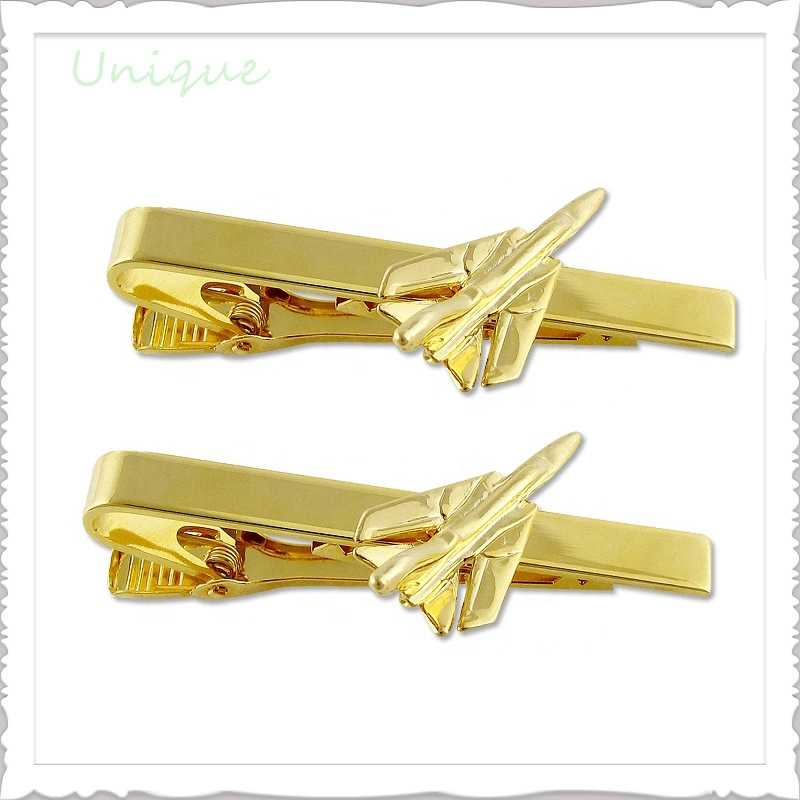 Custom 3D Airplane Logo Tie Pin, Military Police Airforce Tie Bar for Souvenir Gifts