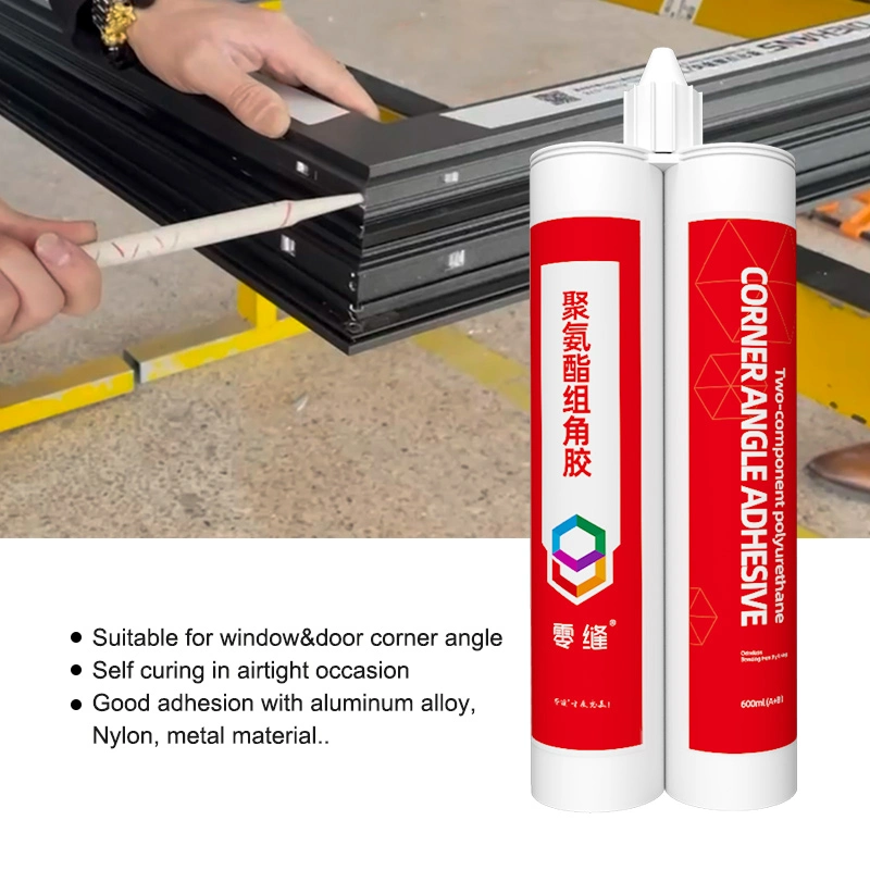 Aluminum Window & Door Construction for Bonding Corner Joints Adhesive