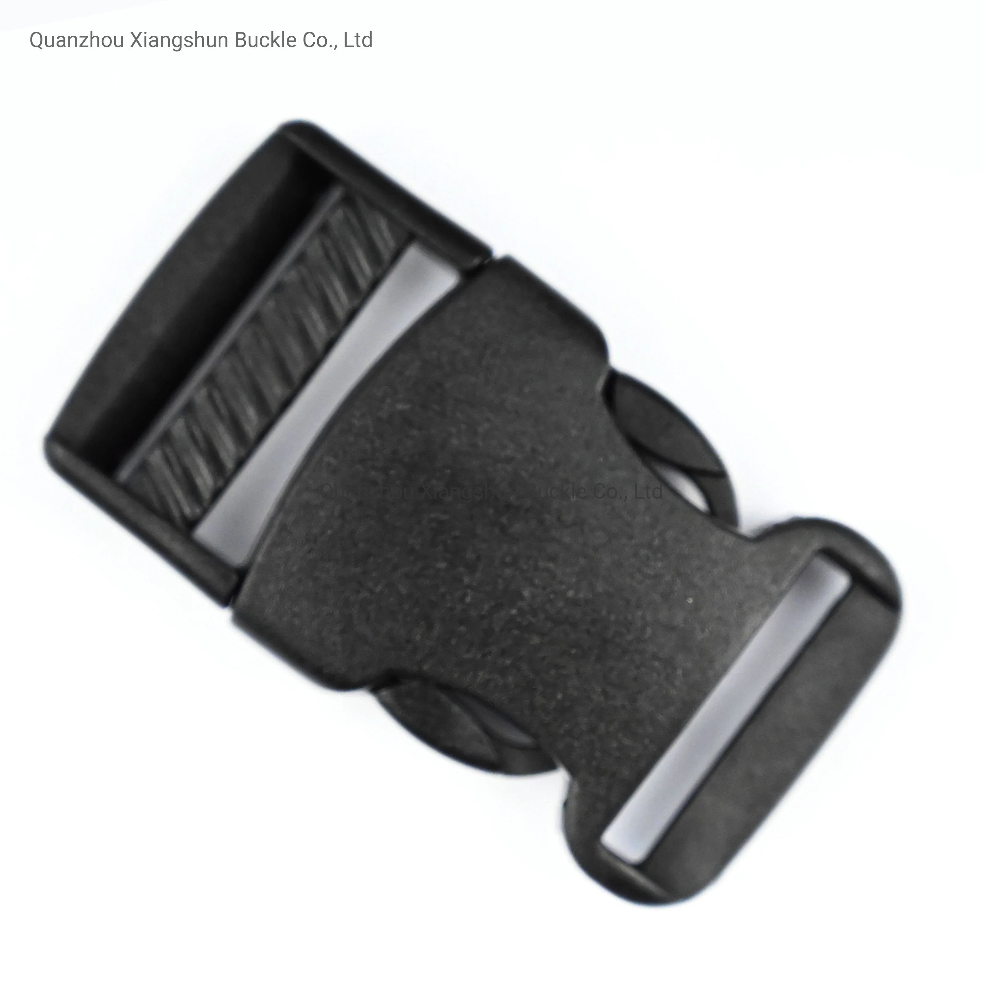 Plastic Straight Side Release Strong Buckle for Backpack Straps Webbing Black Factory Side Release Buckles Shrimp Foot Buckle