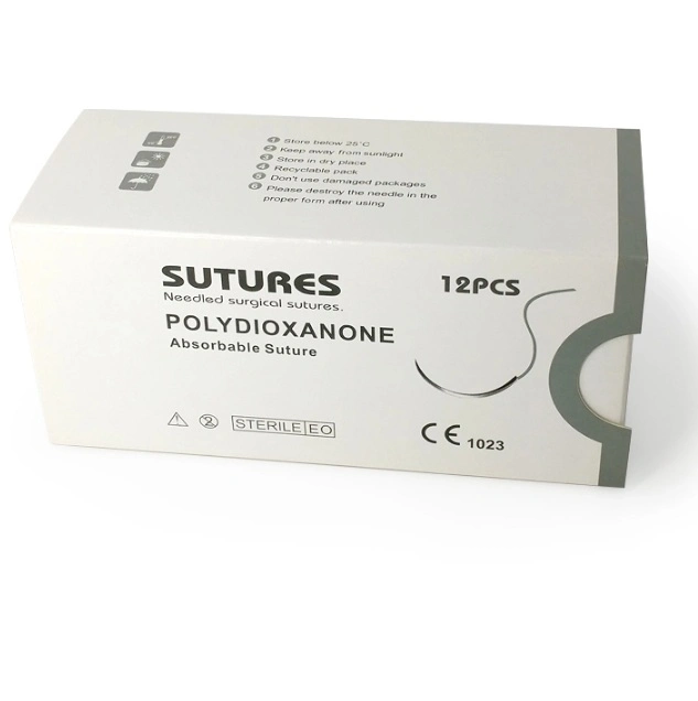 Rapid Absorbable Surgical Polydioxanone Monofilament Pdo Pdx Suture