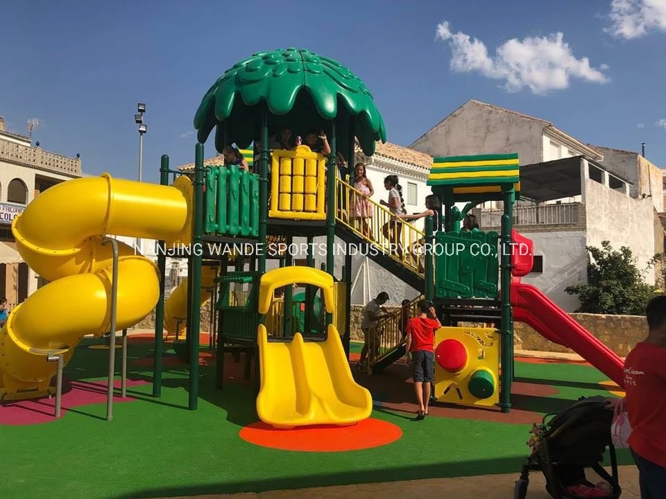 O parque de diversões temático Wandeplay crianças parque ao ar livre equipamento com rodas-TM120