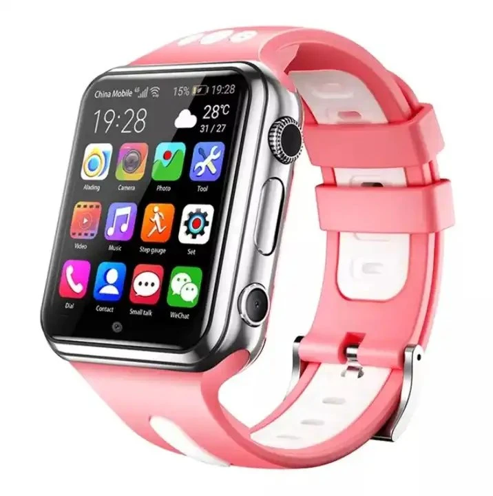 W5 Children's Watch Teléfono móvil con 200W Smart Watch con cámara Netcom Teléfono SIM 4G Smart Watch Wi-Fi Posicionamiento impermeable Reloj con videollamada.