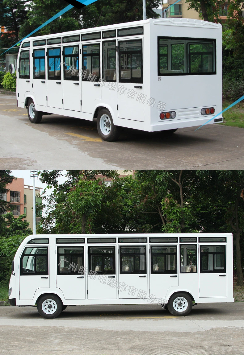 Baja velocidad de las 4 ruedas Electric Bus Turístico