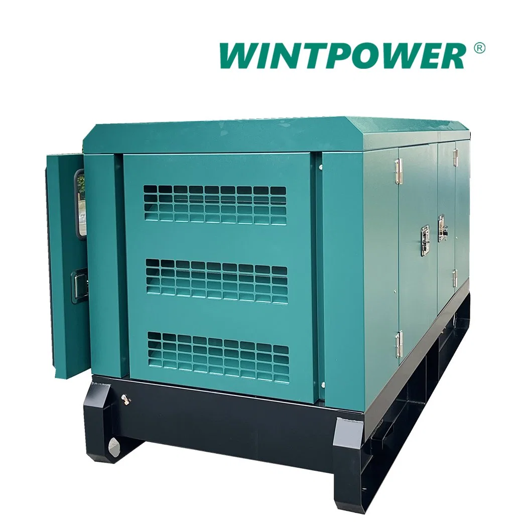 Cummins Diesel Generator Sets Soundproof Silent Type 150kVA 150kw 400V/230V 380V/220V 208V/110V 440V 480V 600V 50Hz 60Hz Power Generation