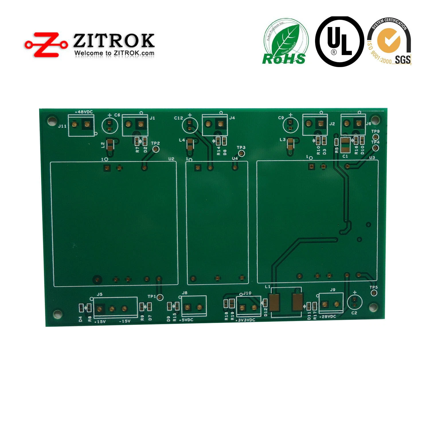 14 anos FR4 circuito de montagem do fabricante de sistemas electrónicos de serviço único PCB Placas fabrico de PCB