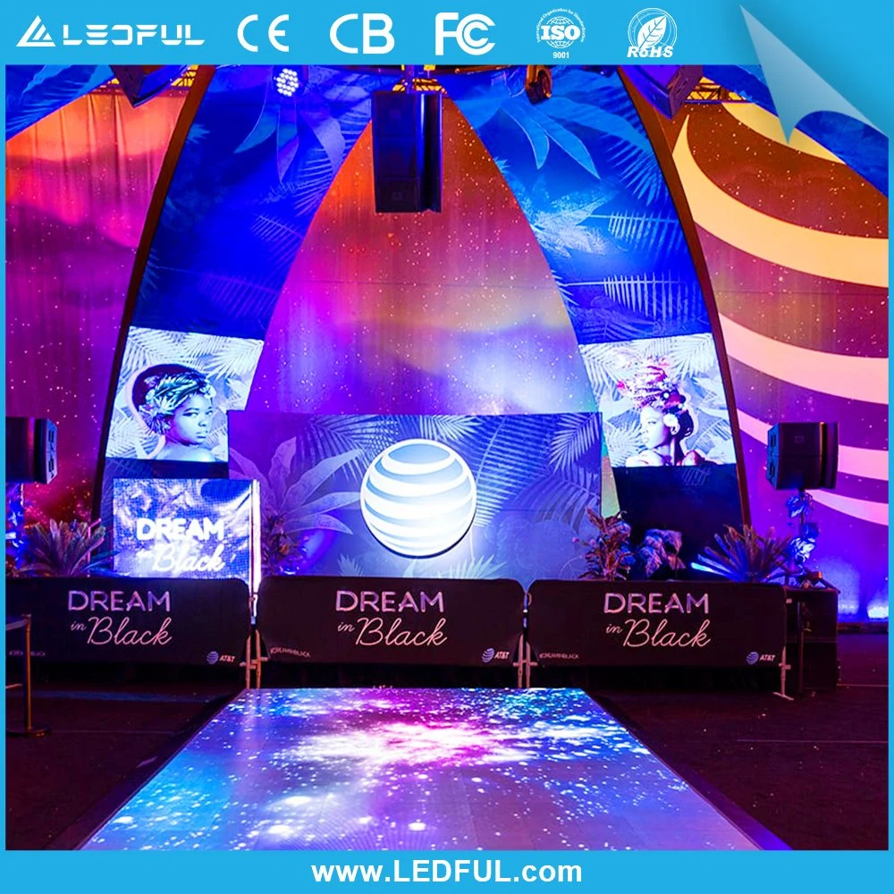 Pantalla LED Exterior escenario al aire libre eventos pantalla LED del panel de pantalla 500*1000 P3.91 P4.81 Pantalla Alquiler de pared de vídeo de publicidad