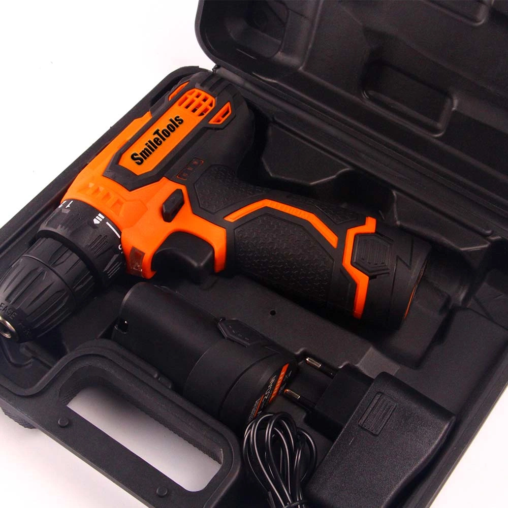 Private Label Handheld 12V Cordless Electric Drill with LED Light