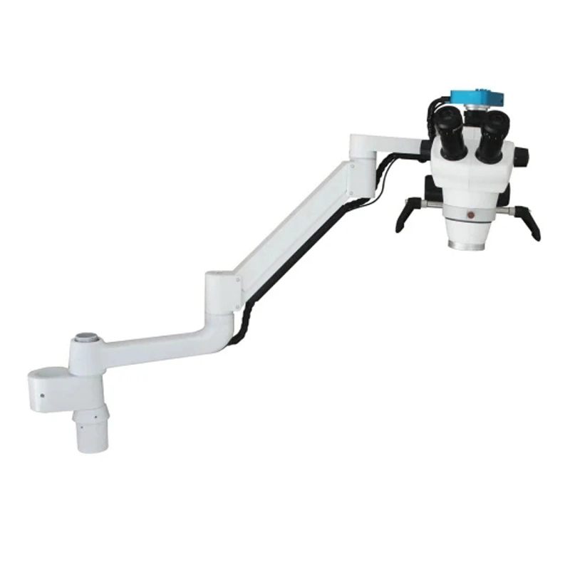 Stand Trolley Type with Long Arm 3-Part Arm Dental Microscope