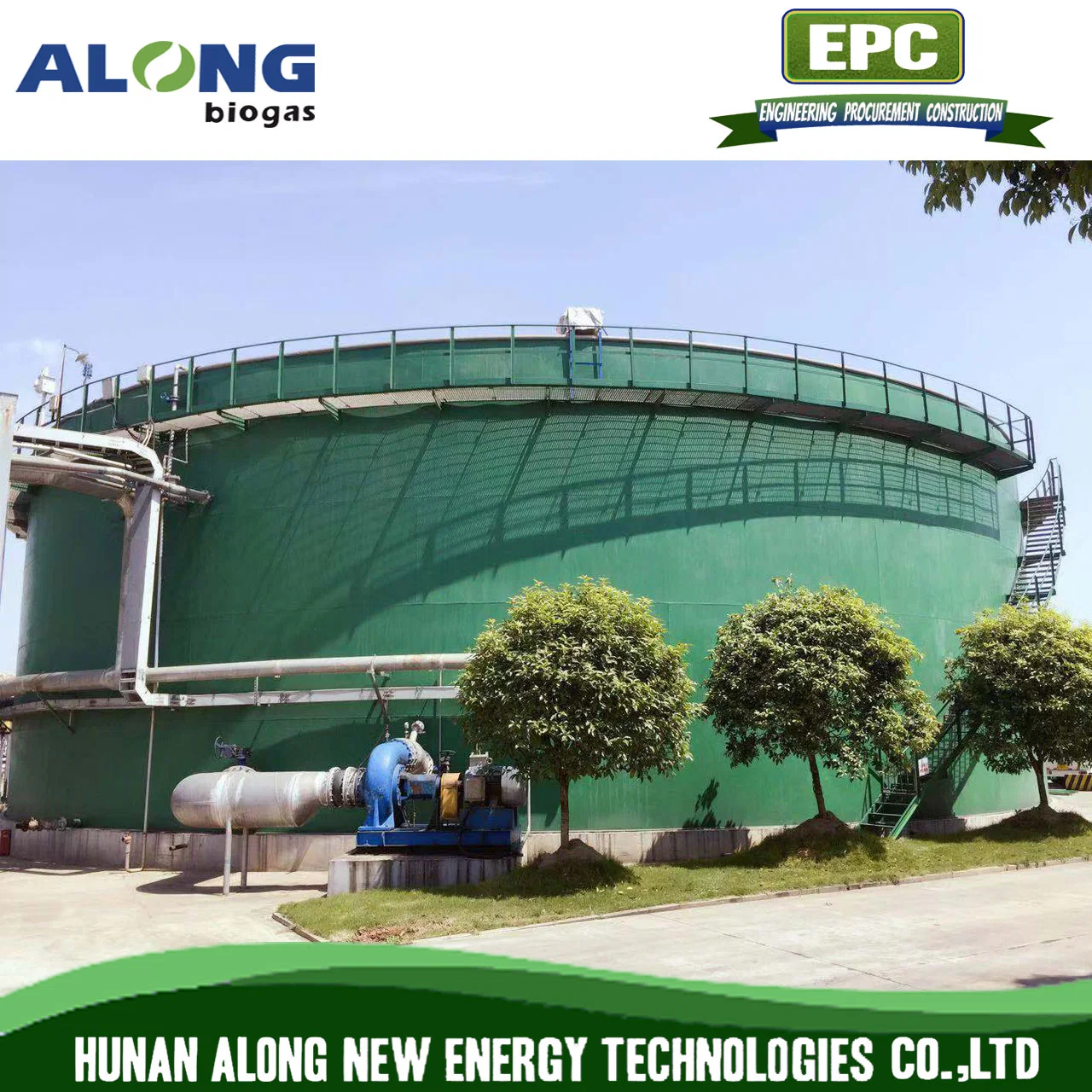 Biogas Project-Complete Design Implementation and Construction of Biogas Plant