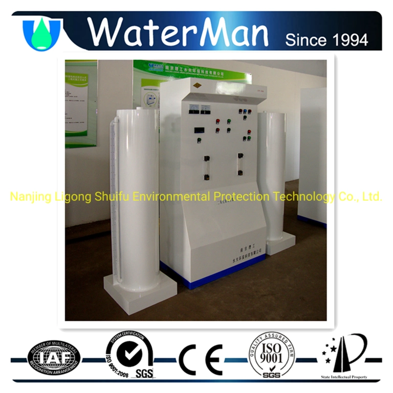 Chemical Tank Type Clo2 Generator for Water Treatment 100g/H Resicual-Clo2-Control