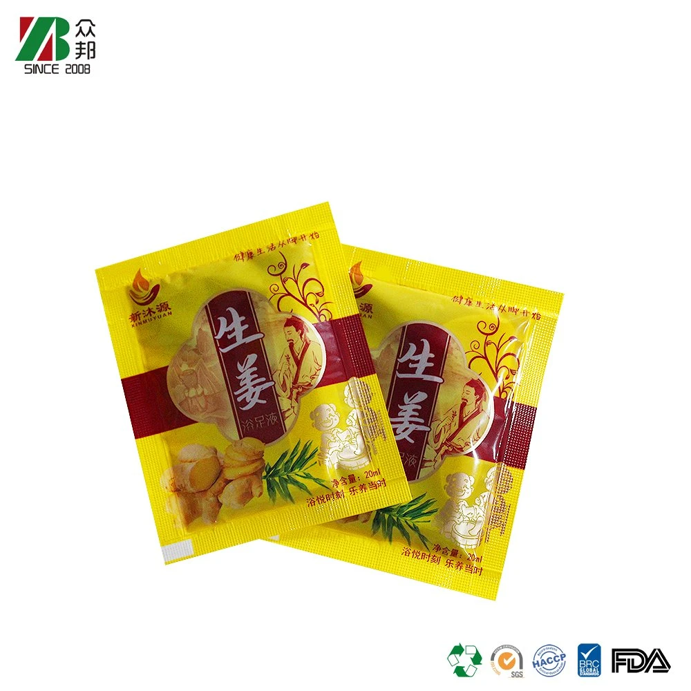 Customized Mylar Aluminum Foil 3 Side Seal/Back Seal Bag Pill Capsule Packaging Sachet Pharmaceutical Packaging