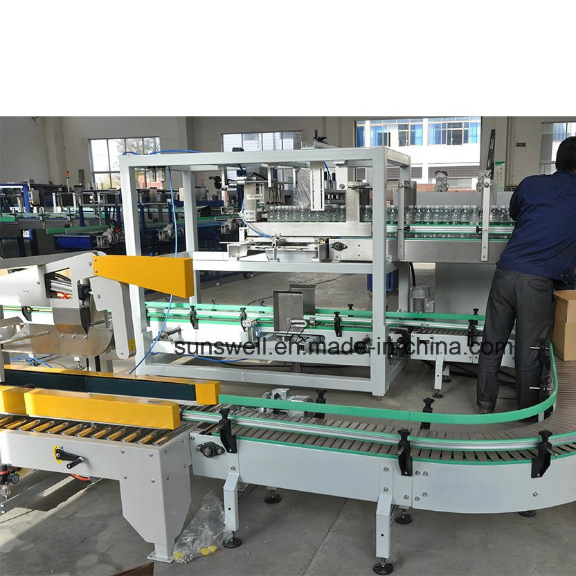 Automatic Beer Beverage Bottle Cartons Case Packer