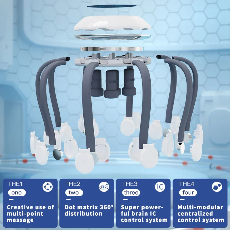 Аккумулятор Smart электрический Массажер для головы осьминог массажер снимите отдохнуть усталость сбросить стресс и улучшить циркуляцию Relaxer головки блока цилиндров