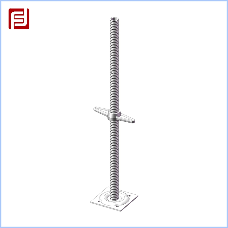 OEM Galvanized Scaffolding Hollow Base Jacks/Pipe Screw Jacks/Hollow Floor Jacks