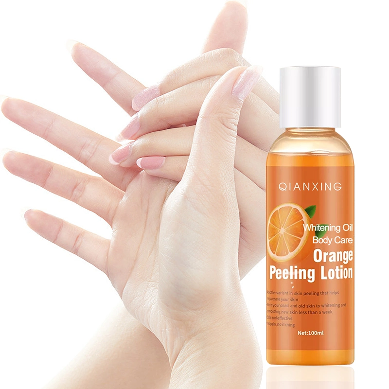 Most Effective Orange Peeling Lotion for Removing Dead Skin