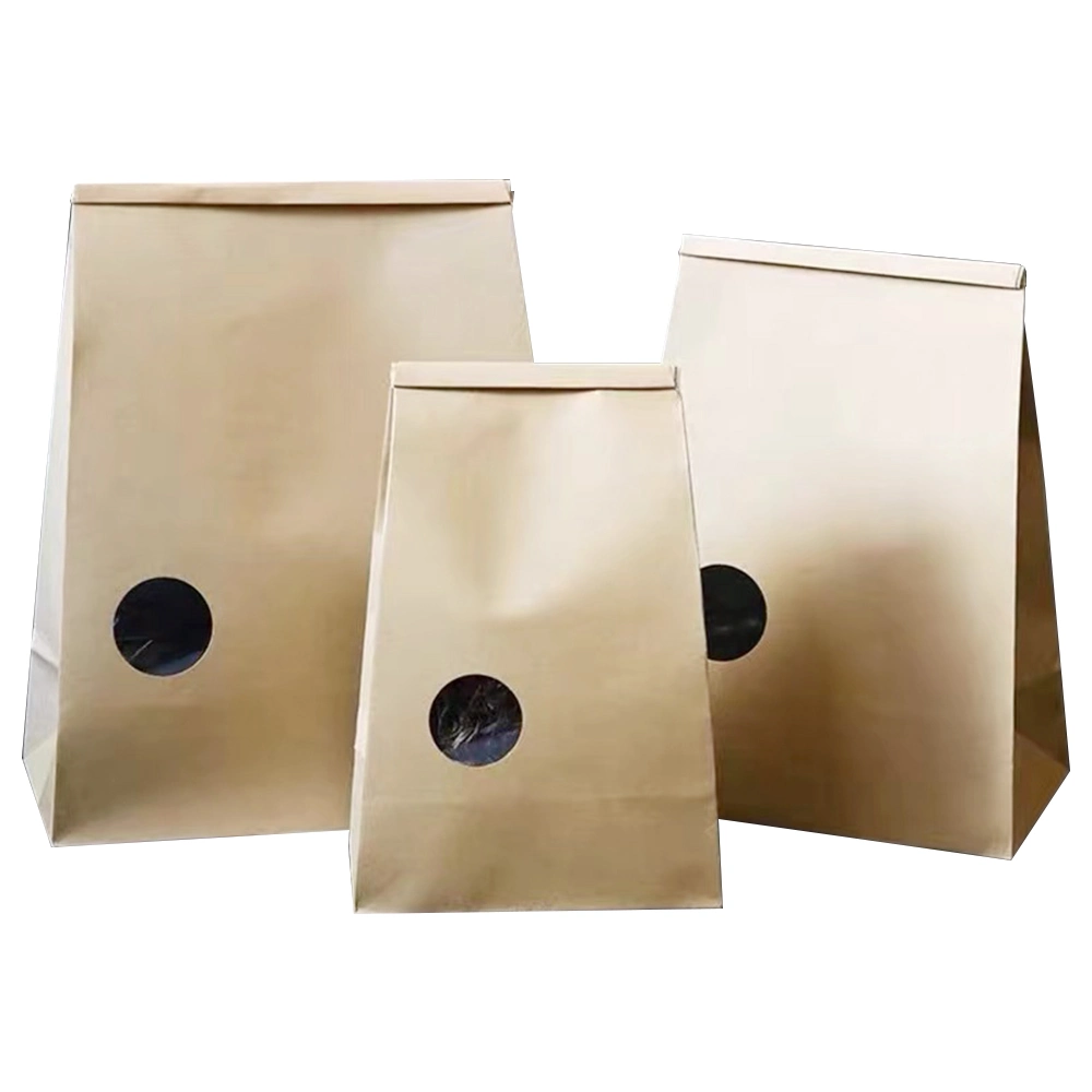 Bread Bags Overseas Engineering Team Technical Support Square Bottom Paper Bag Making Machine