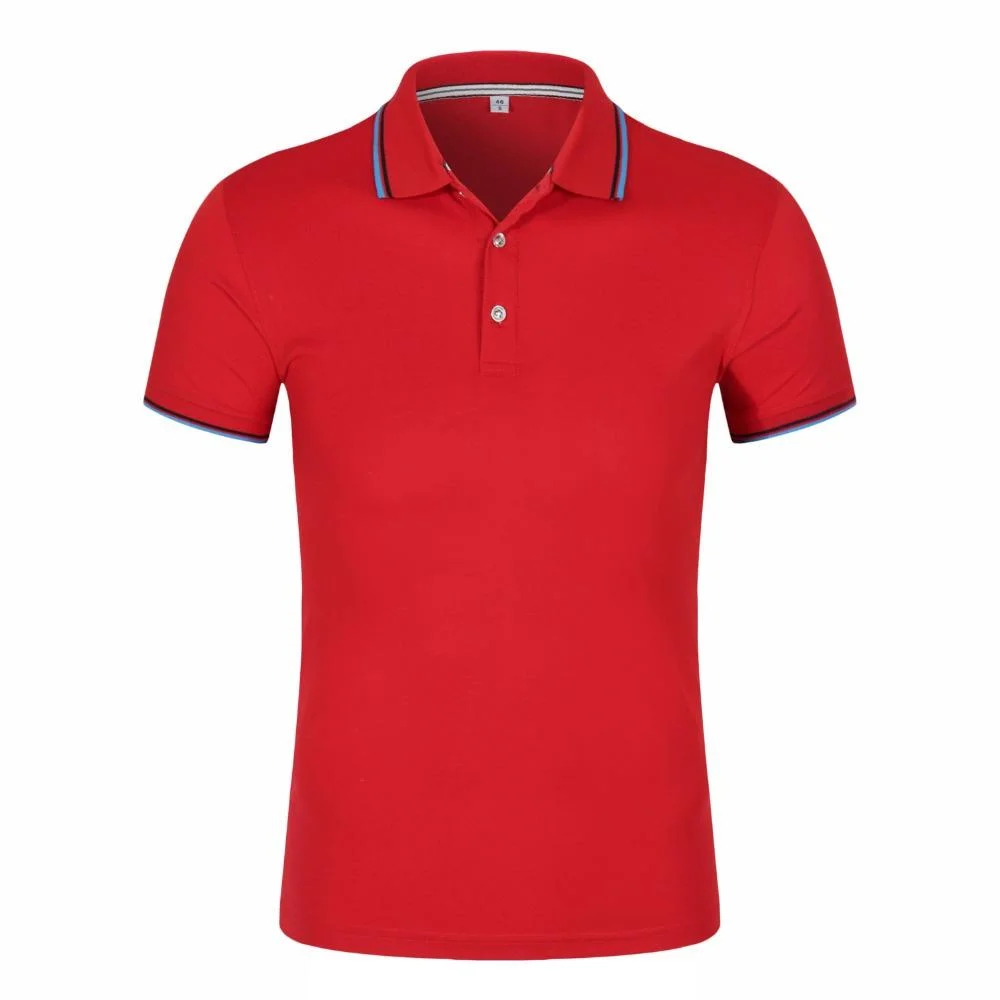 High Quality Fashion Red T Shirt Polo Custom Printed Embroidered Workwear Golf Shirt Polo Shirt