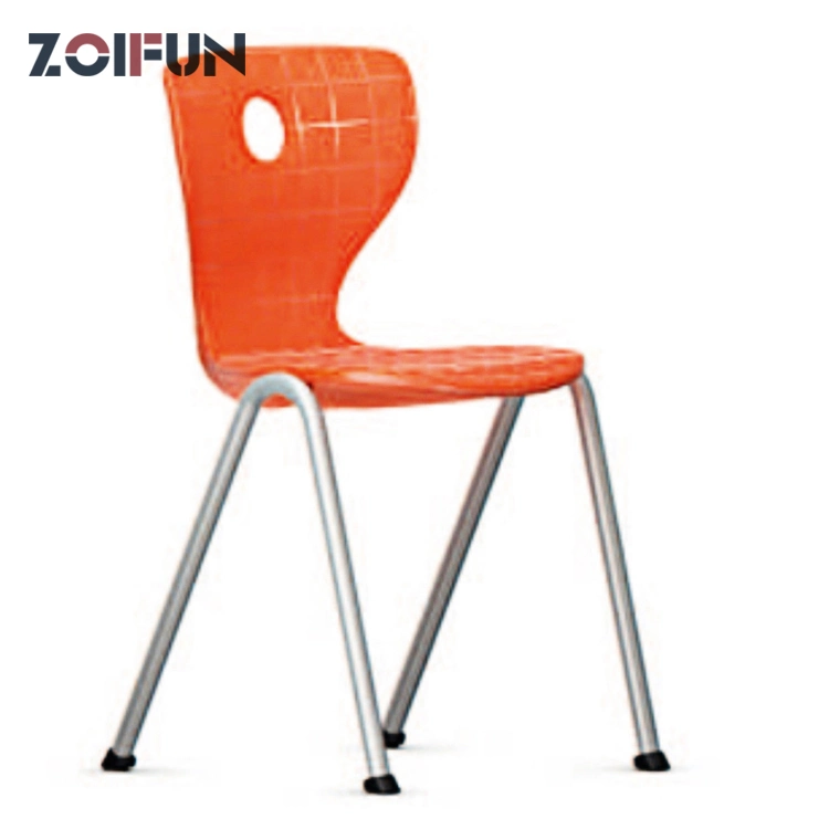 Mobile Plastic Metal Seat School Lab Classroom Office Furniture School Chair with Wheel Furniture