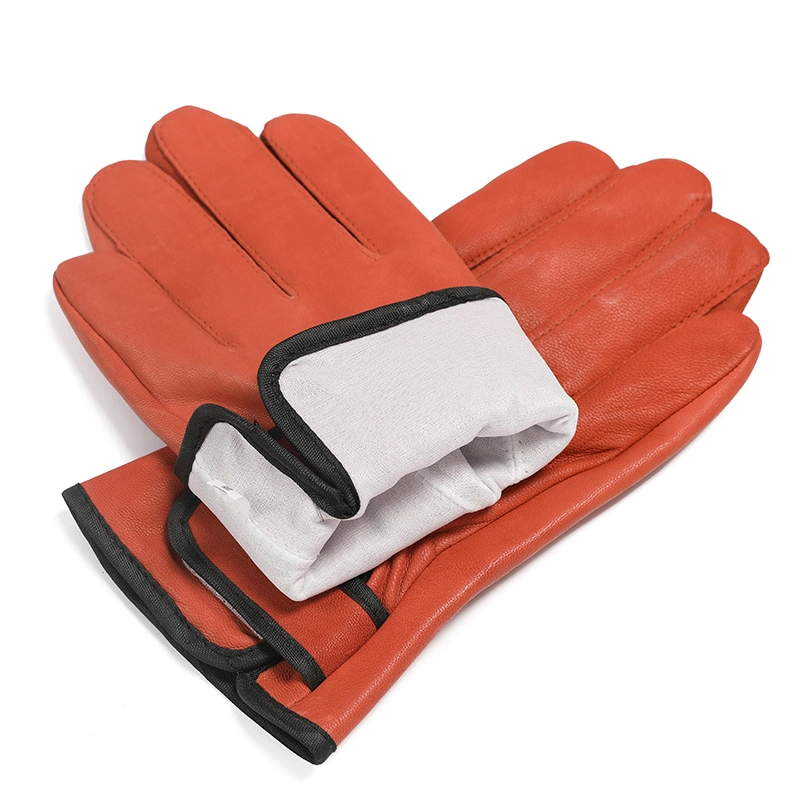 Hot Selling Safe Work Goatskin Gloves Outdoor Tactical Wear Comfortable Leather Gloves