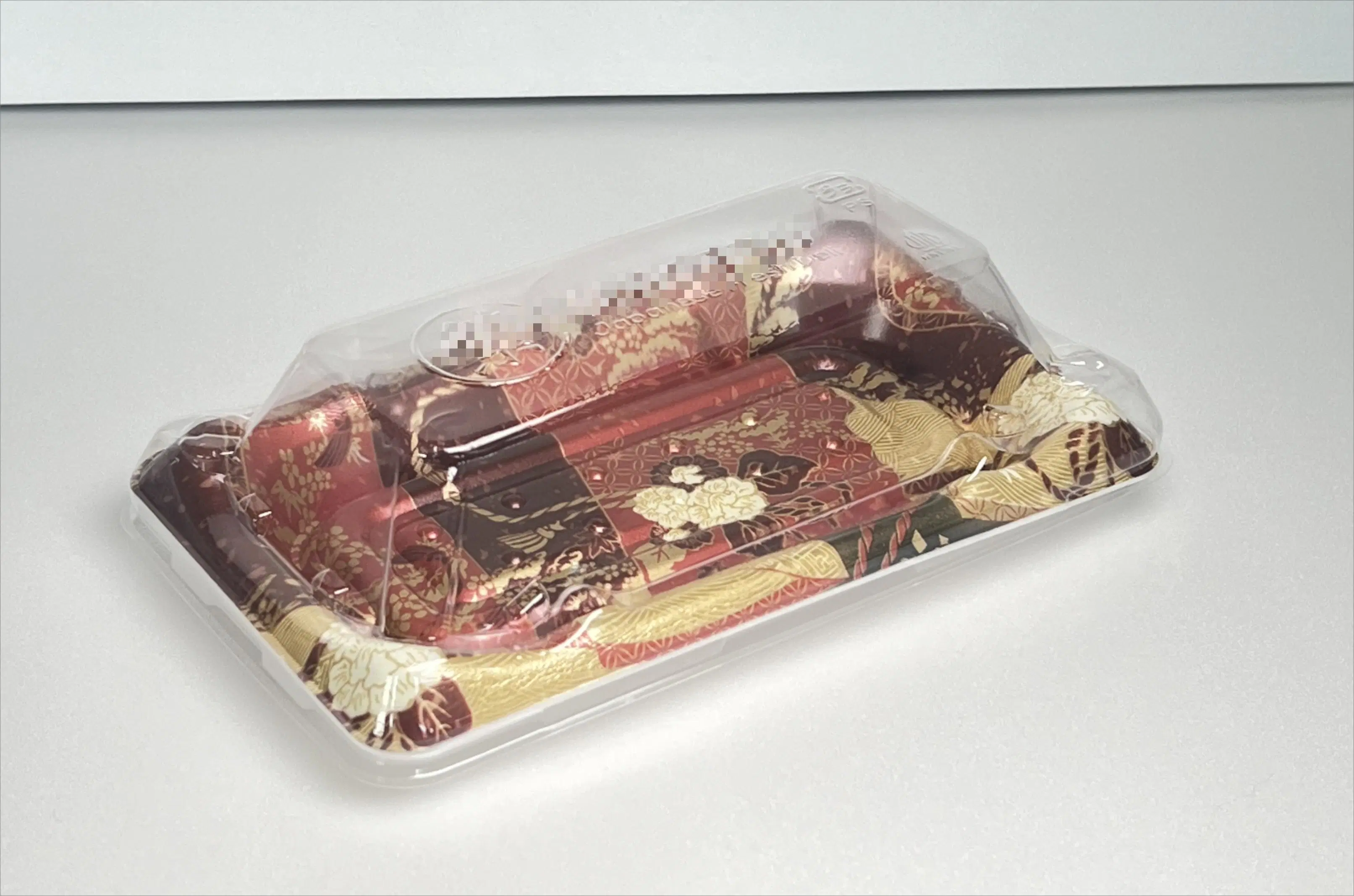 Supermarkt Take Away Togo Verpackung Box Lebensmittel Take Away Verpackung Custom Einweg-Kunststoff Sushi Delivery Tray