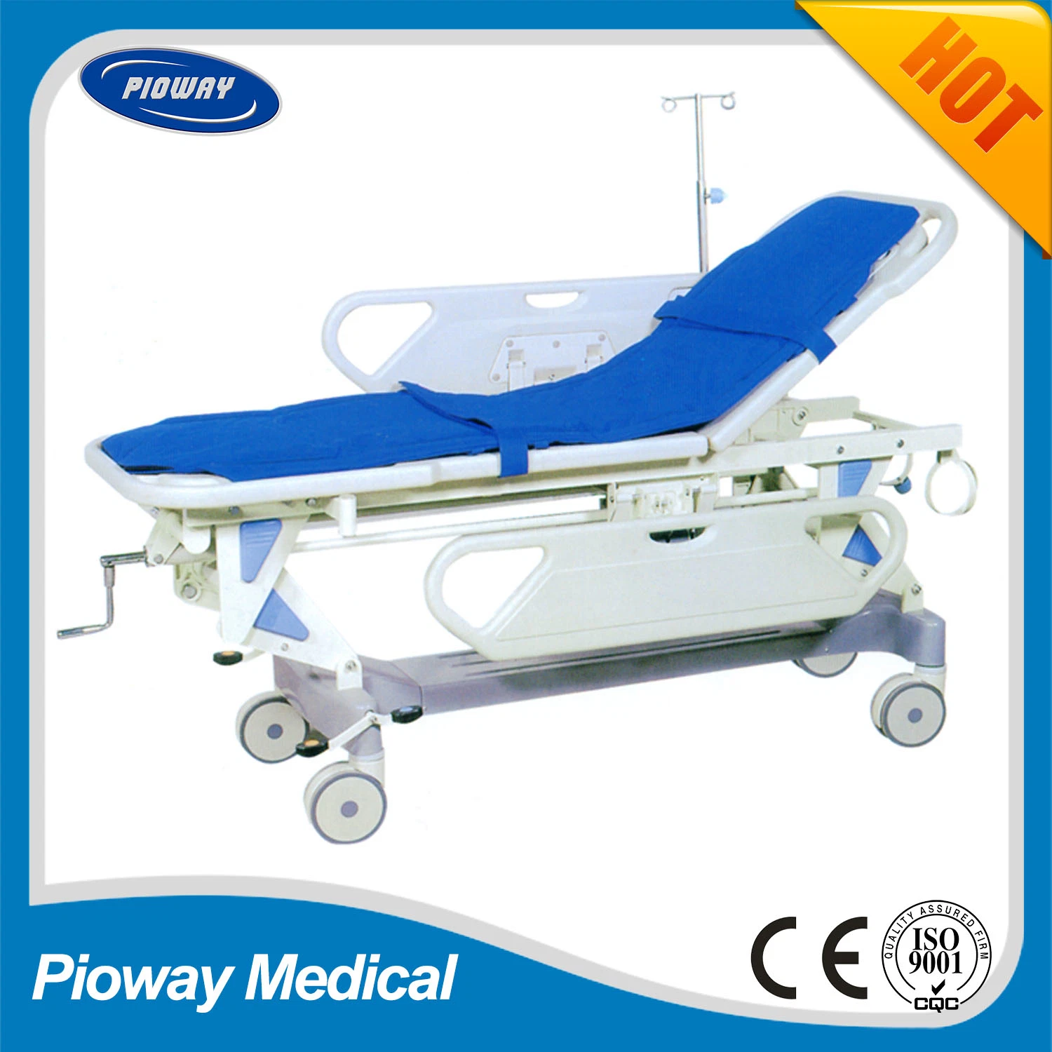 Luxury ABS Transport Patient Stretcher RC-B6