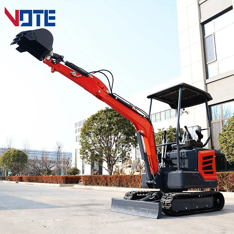 Vote Hot Cheap Mini Excavator for Sale Hydraulic Crawler Digger Mini Excavator 1ton 2 Ton 3.5 Ton Free Shipping 3 Ton 3.5 Ton Prices with Thumb Bucket for Sale