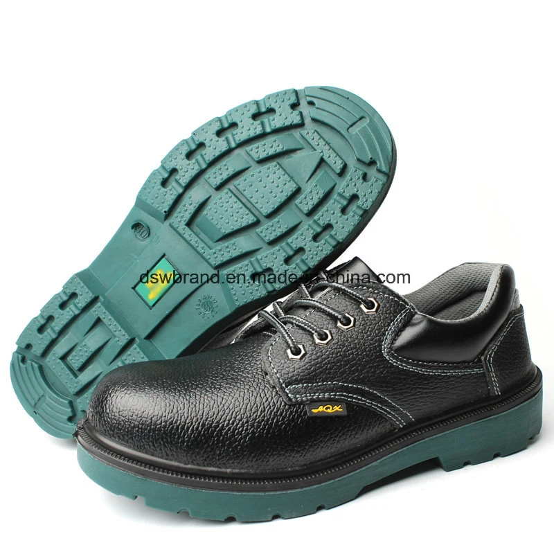 Oil Water Resistant PU Sole Steel Toe Safety Shoe