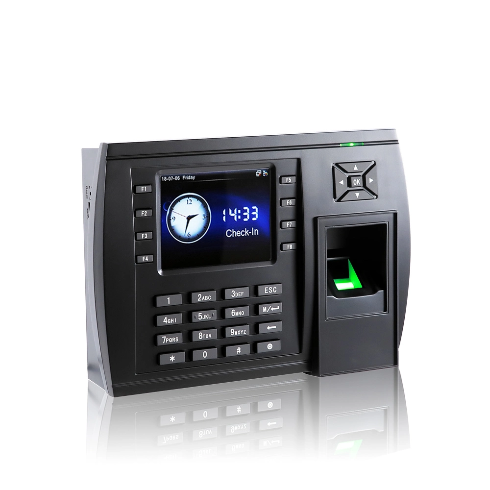 Big Capacity 3.5-Inch TFT Fingerprint Time Attendance System