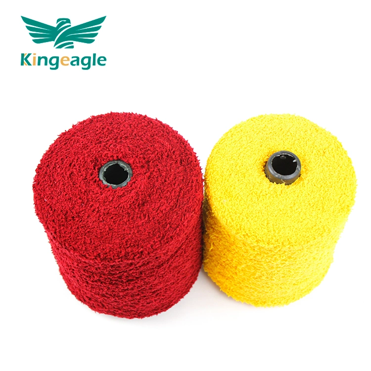 شركة Kingscele China Falers من شركة Polyester Fancy Knitting Yarn للفيبر