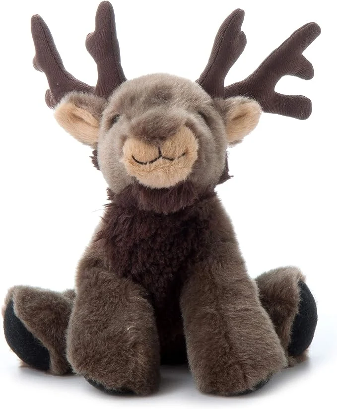 The Wild Animals Elk Stuffed Animal Plushie, Gifts for Kids, Wild Onez Zoo Animals, Elk Custom Plush Toy