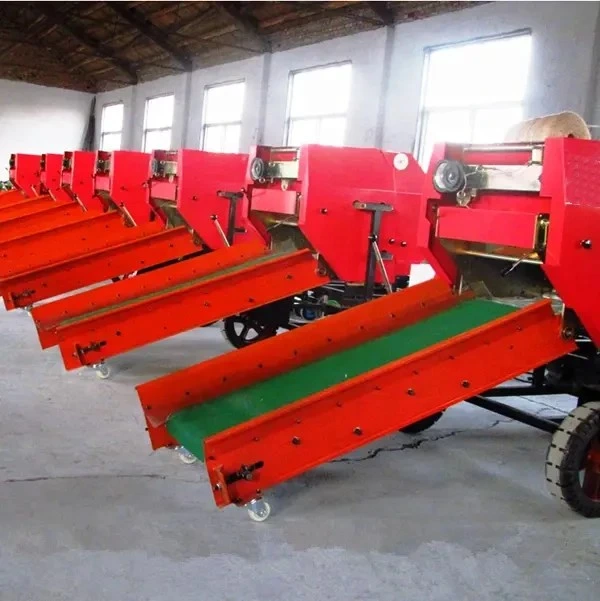 Wholesale/Supplier Good Reliability Agricultural Tool 200kg Round Pine Straw Baler and Wrapper Combination Machine