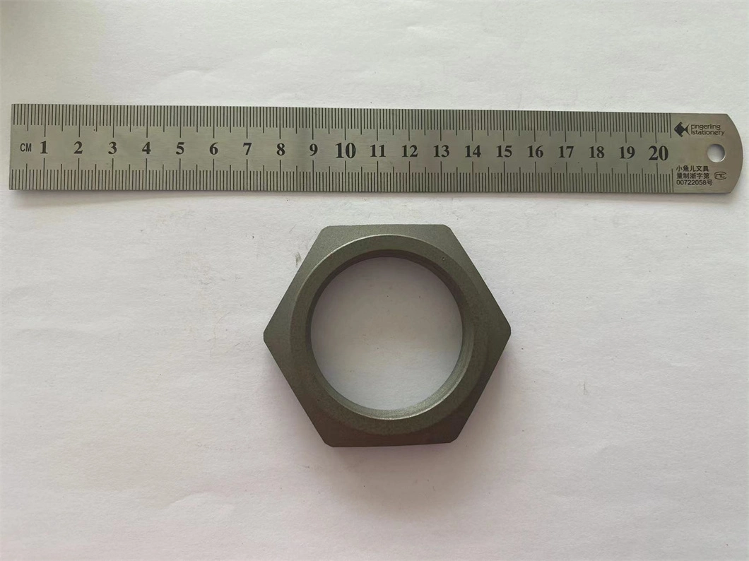 Custom CNC Machining Hexagon Nut Fittings Machining Part