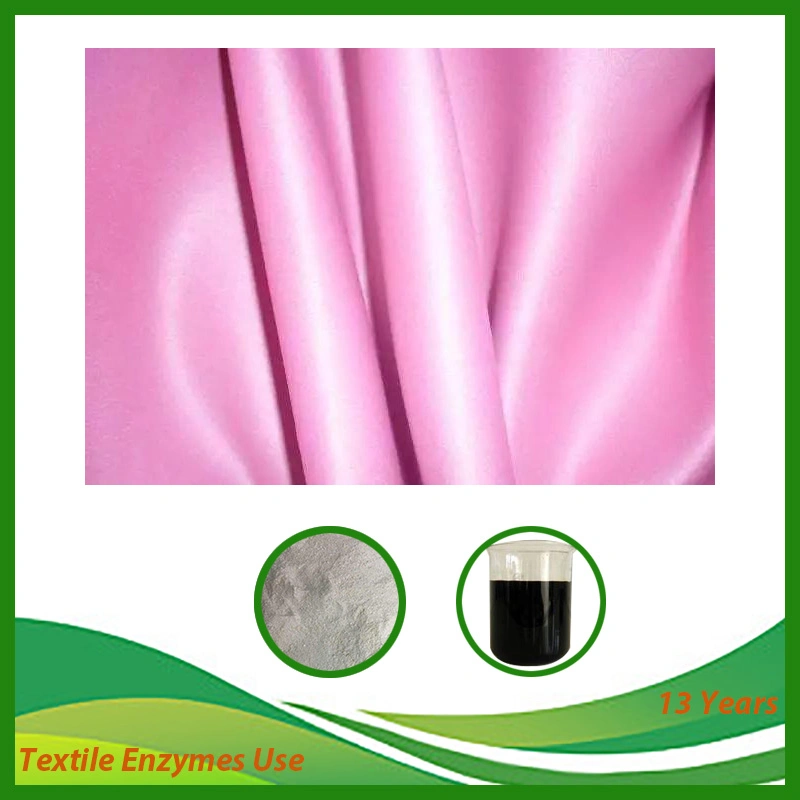 Anti Pilling Enzyme Acid Cellulase Textile Enzyme to Remove Hairness of Fabrics Surface