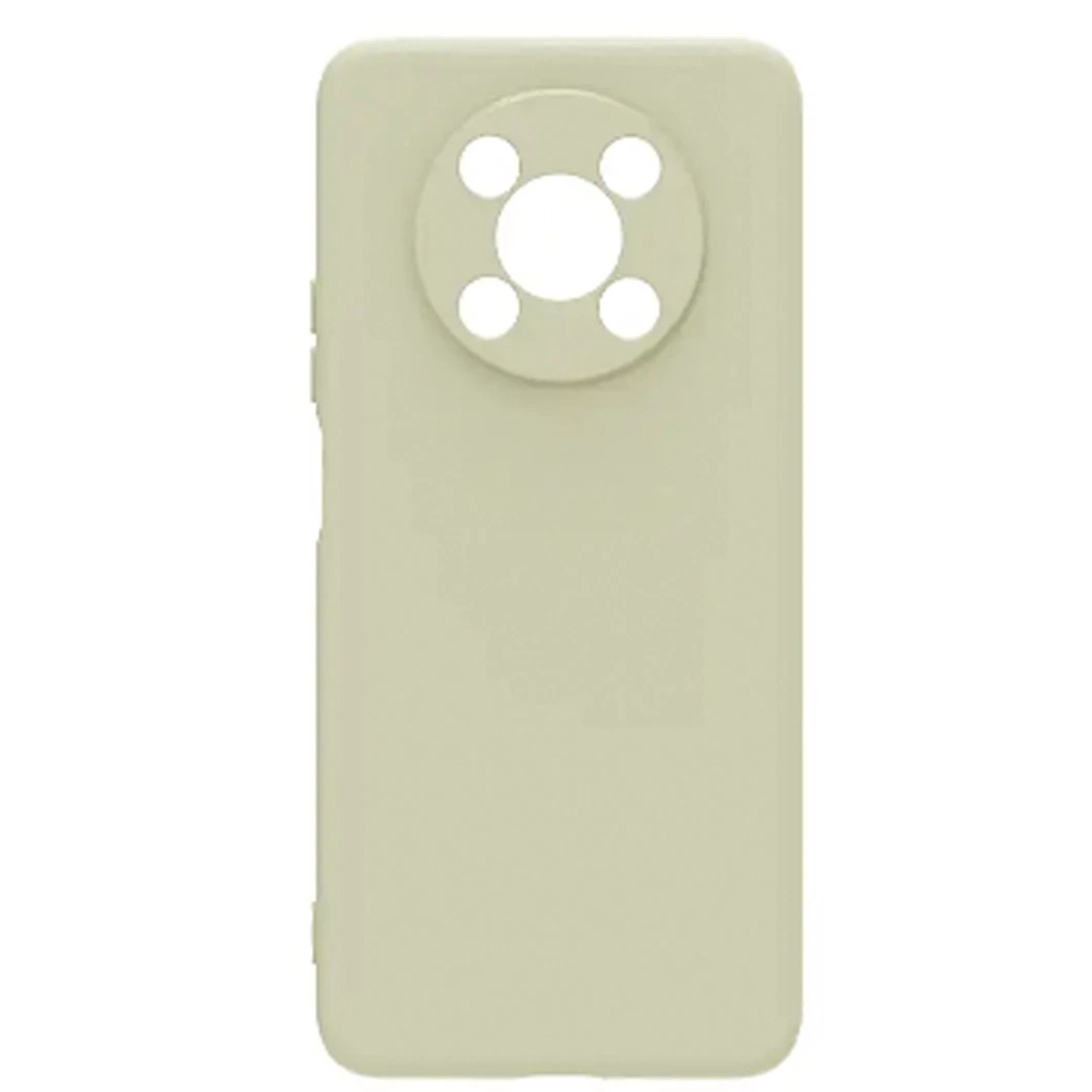 Protector de teléfono móvil TPU suave a prueba de golpes Simplicity Solid Color Phone Caso