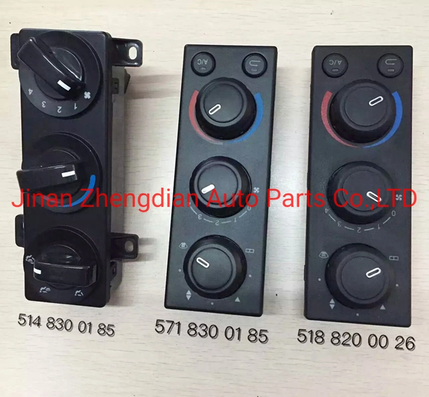 Hot Sell Truck Air Conditioner Control Switch Panel for Beiben North Benz Truck Spare Parts 5188200026 51188200326 5188200226