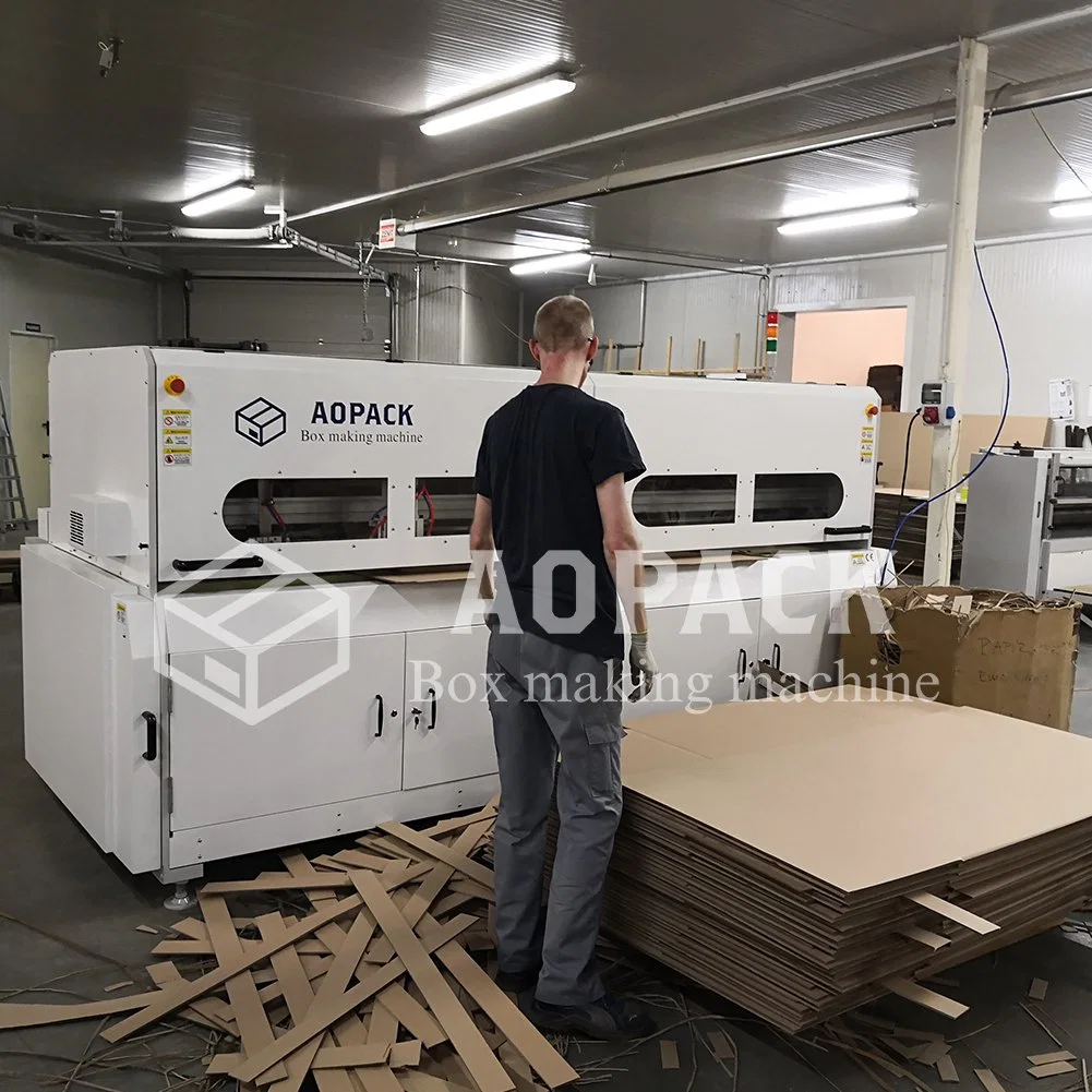 Aopack Money-Saving Machine to Make Cardboard Boxes in Different Sizes and Types