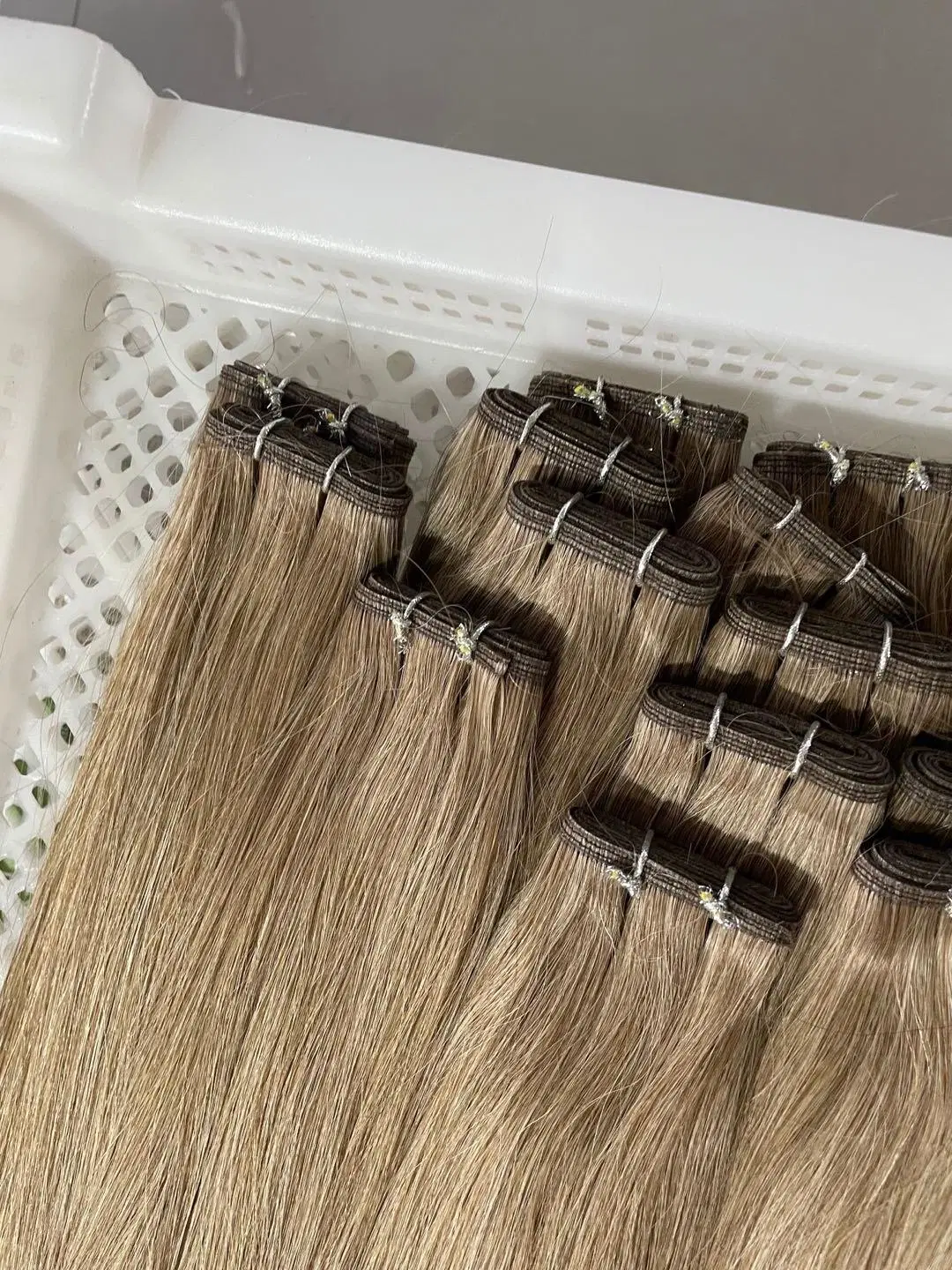 New Products Hight Quality 100% Human Hair Brazilian Flat Hair Weft