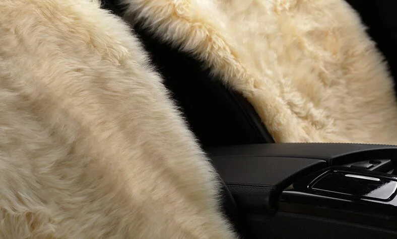 Premium Quality Merino Sheepskin Lining Leather Automotive Accessories