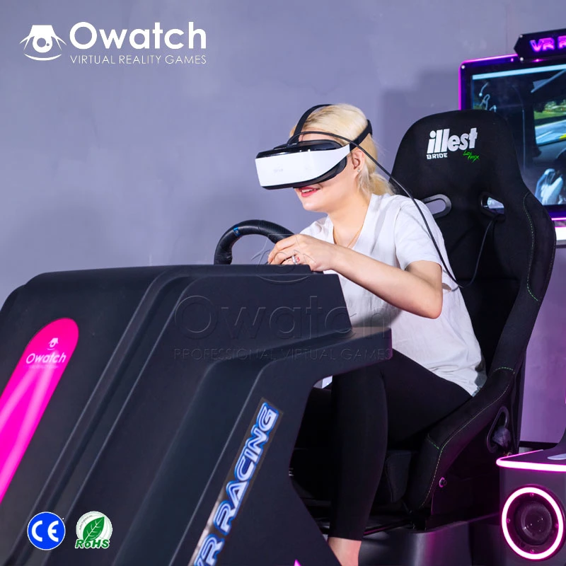 Owatch 360 Vision Crazy Speed Car Arcade Rides Virtual Reality Driving Simulator