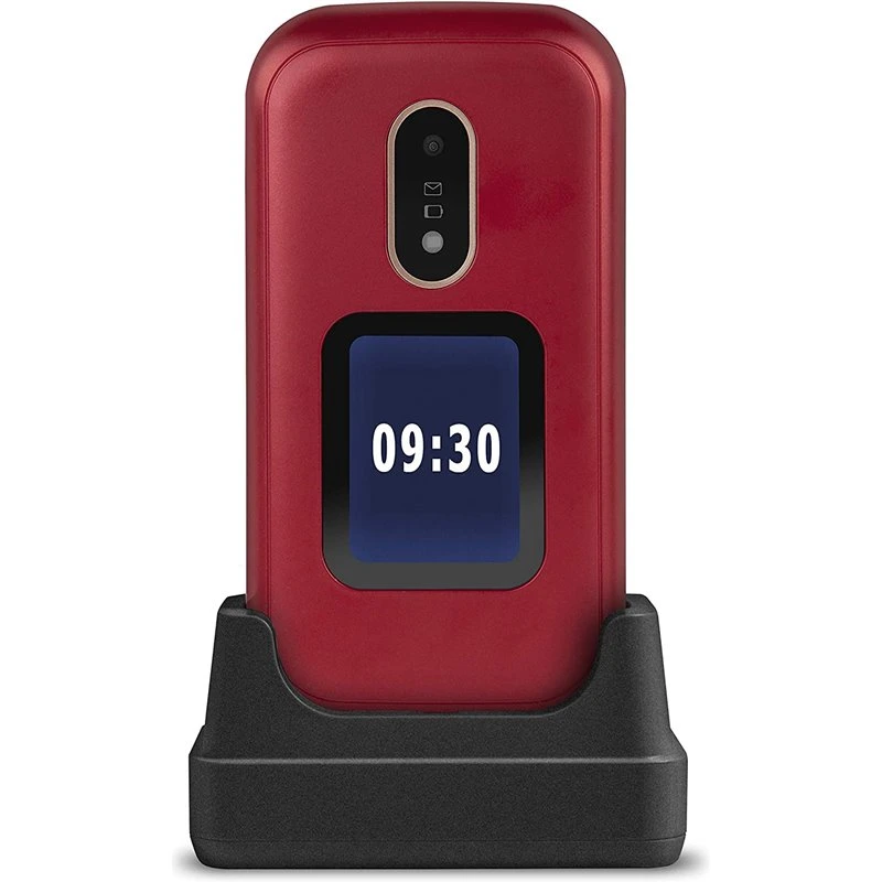 6060 smartphone com smartphone de telemóvel à prova de água com ecrã grande vermelho Bateria de longa duração sem fios de carregamento Câmara de beleza 6500 baterias Telefone móvel Anti-drop