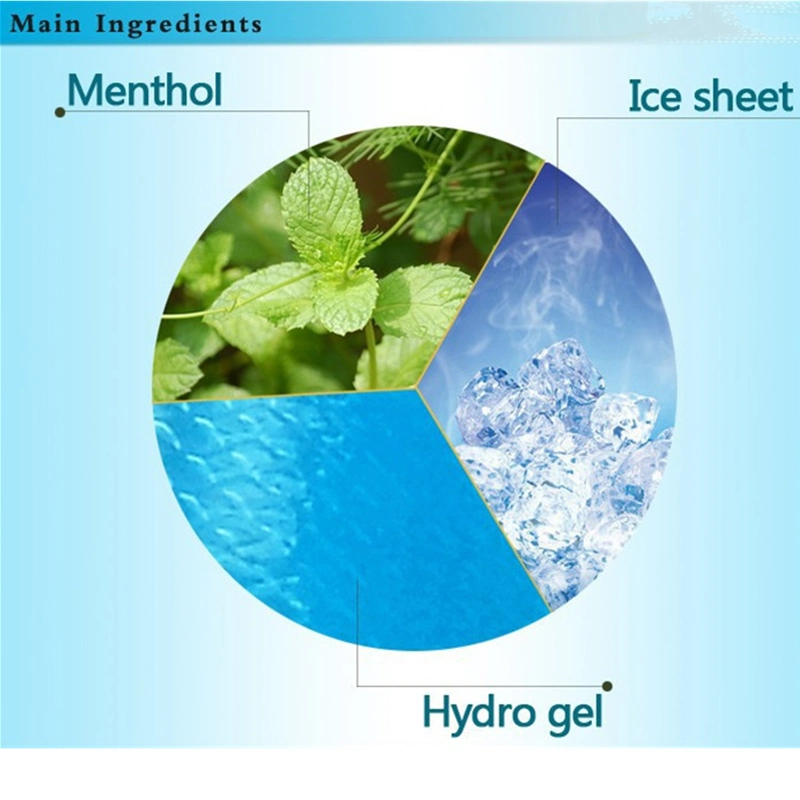 Patch de refroidissement pour bébé Les enfants de la fièvre de la glace Patch de Gel de Refroidissement