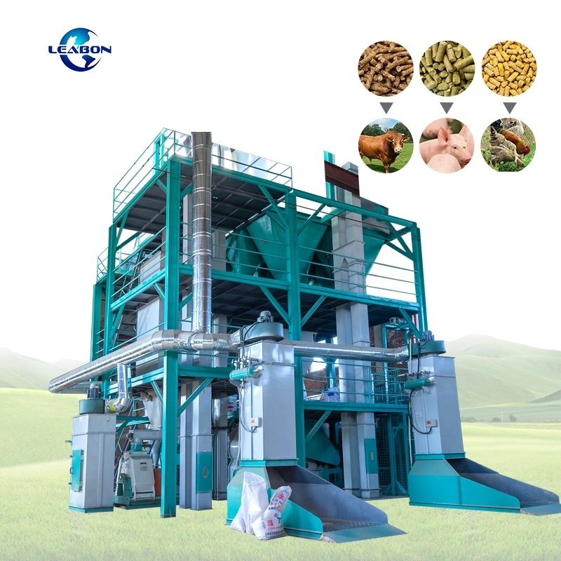 CE 3-10t/H Avicultura máquina de pellets Ganadería de pollo Alimentación animal Máquina de pellets