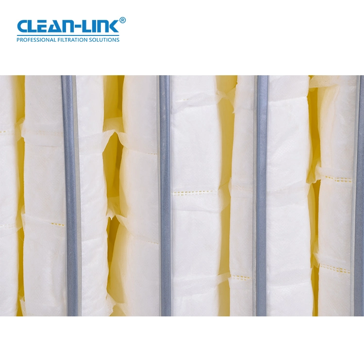 Clean-Link Low-Cost Wholesale/Supplier M5-F9 Central Air Conditioning Pocket Filter Bags