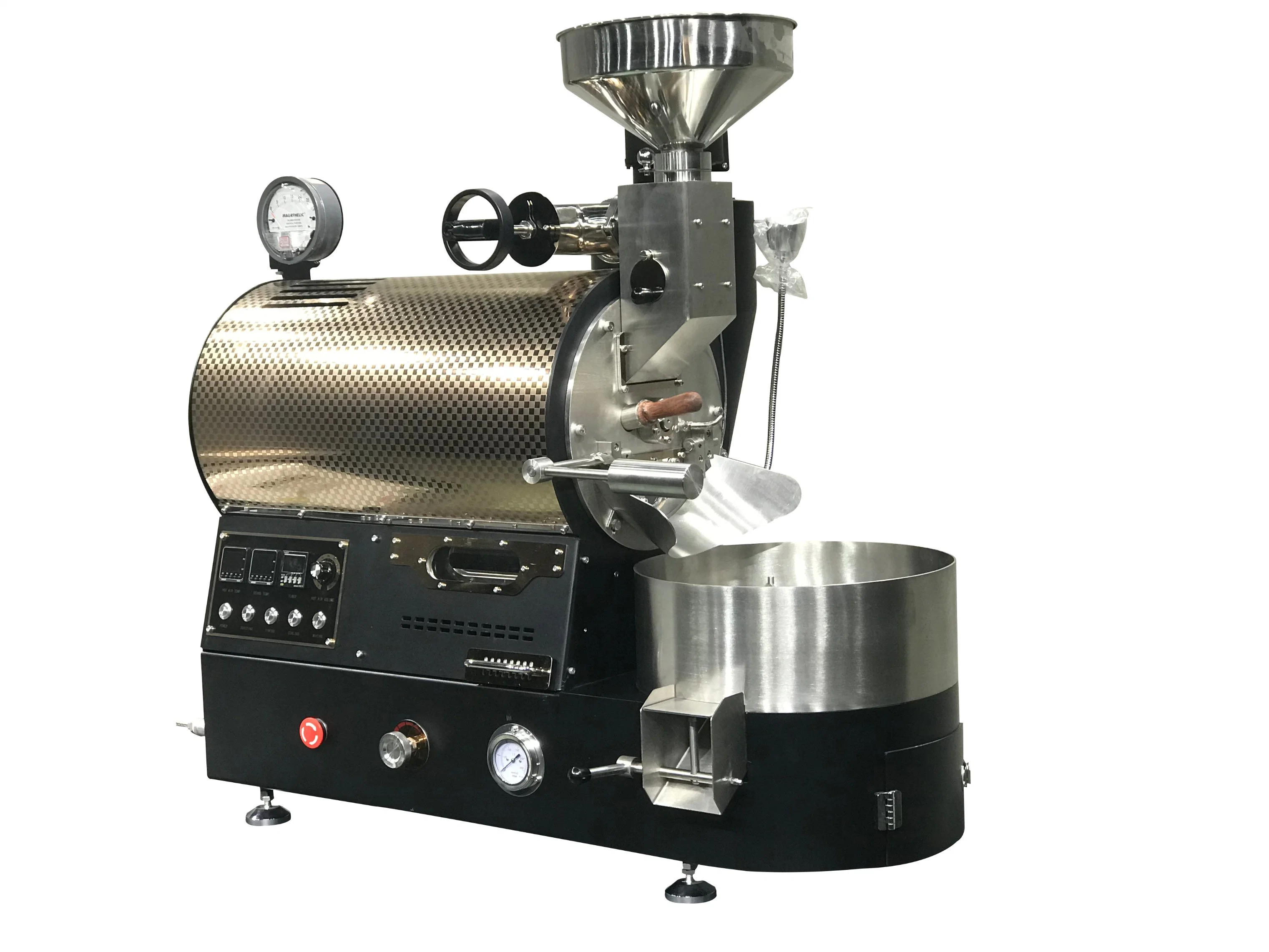 1kg Gas/Electric Coffee Roaster Mini Coffee Bean Roaster Machine