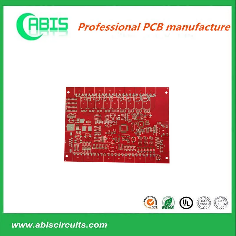 مجموعة لوحة PCBA ذات الجهة الحمراء مزدوجة الجهة لـ PCB لوحة الدوائر الكهربائية شاحن محمول