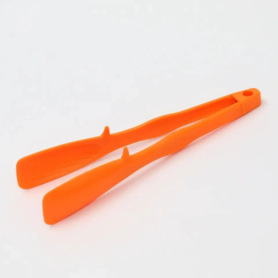 Plastic Kitchen Utensil Food Tongs for Serving Appetizers Salad Buffet Barbecue Cookies