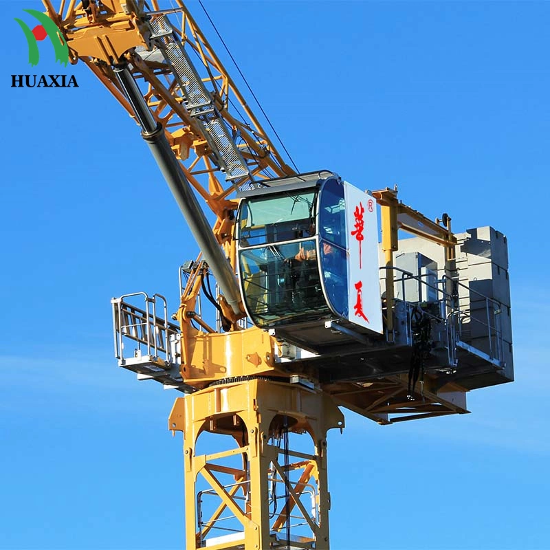 Stationary Max Load 10ton Self-Erecting Luffing China Tower Crane