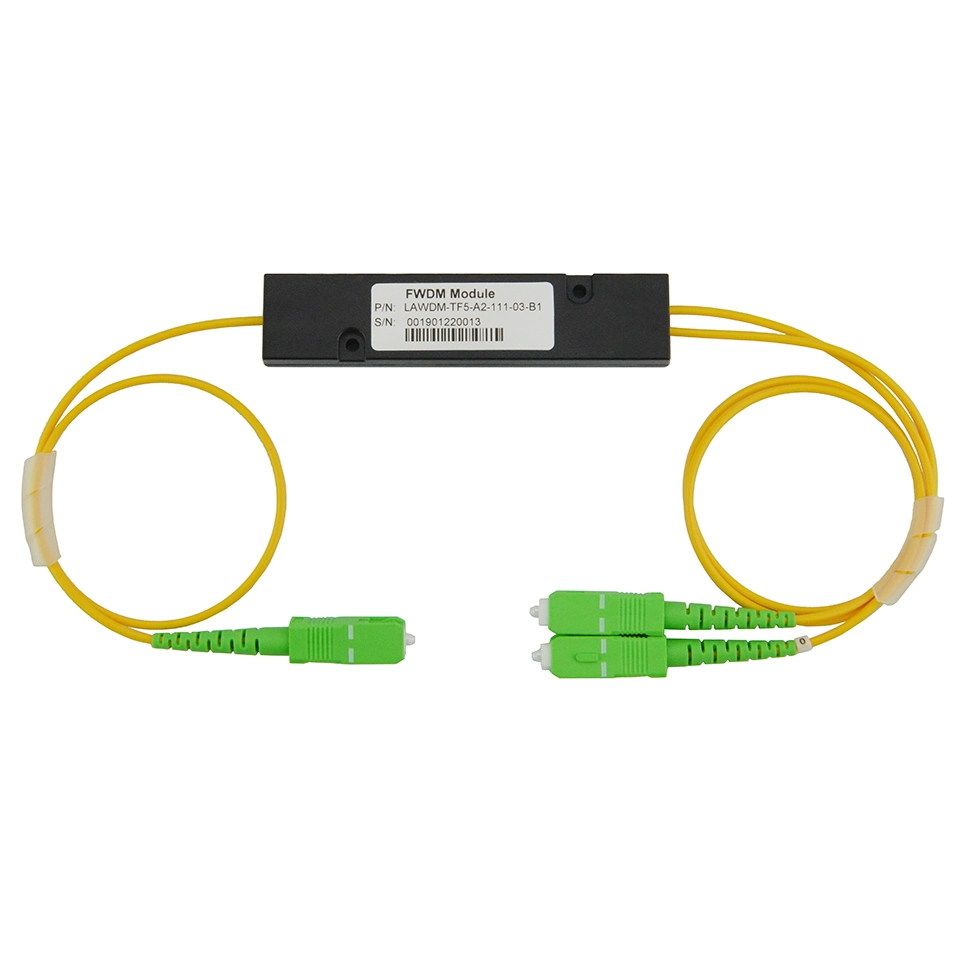 Canal 8+1 CWDM compacto con conectores SC-APC Proveedor WDM